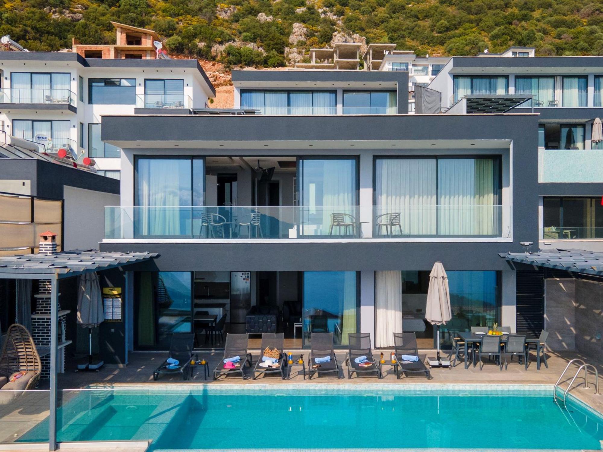 Kalkan Villa Beauty Honeymoon คาช ภายนอก รูปภาพ