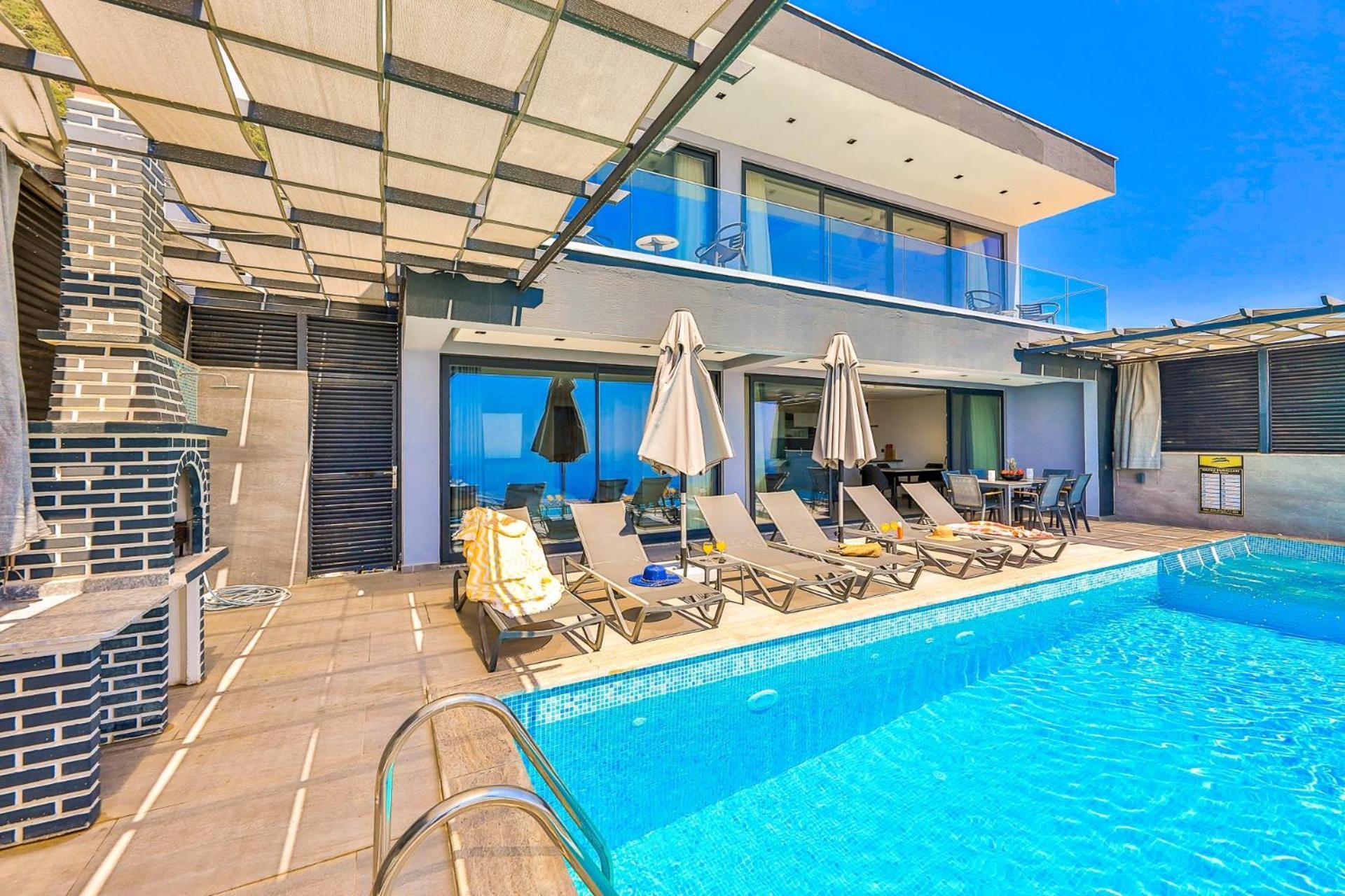 Kalkan Villa Beauty Honeymoon คาช ภายนอก รูปภาพ