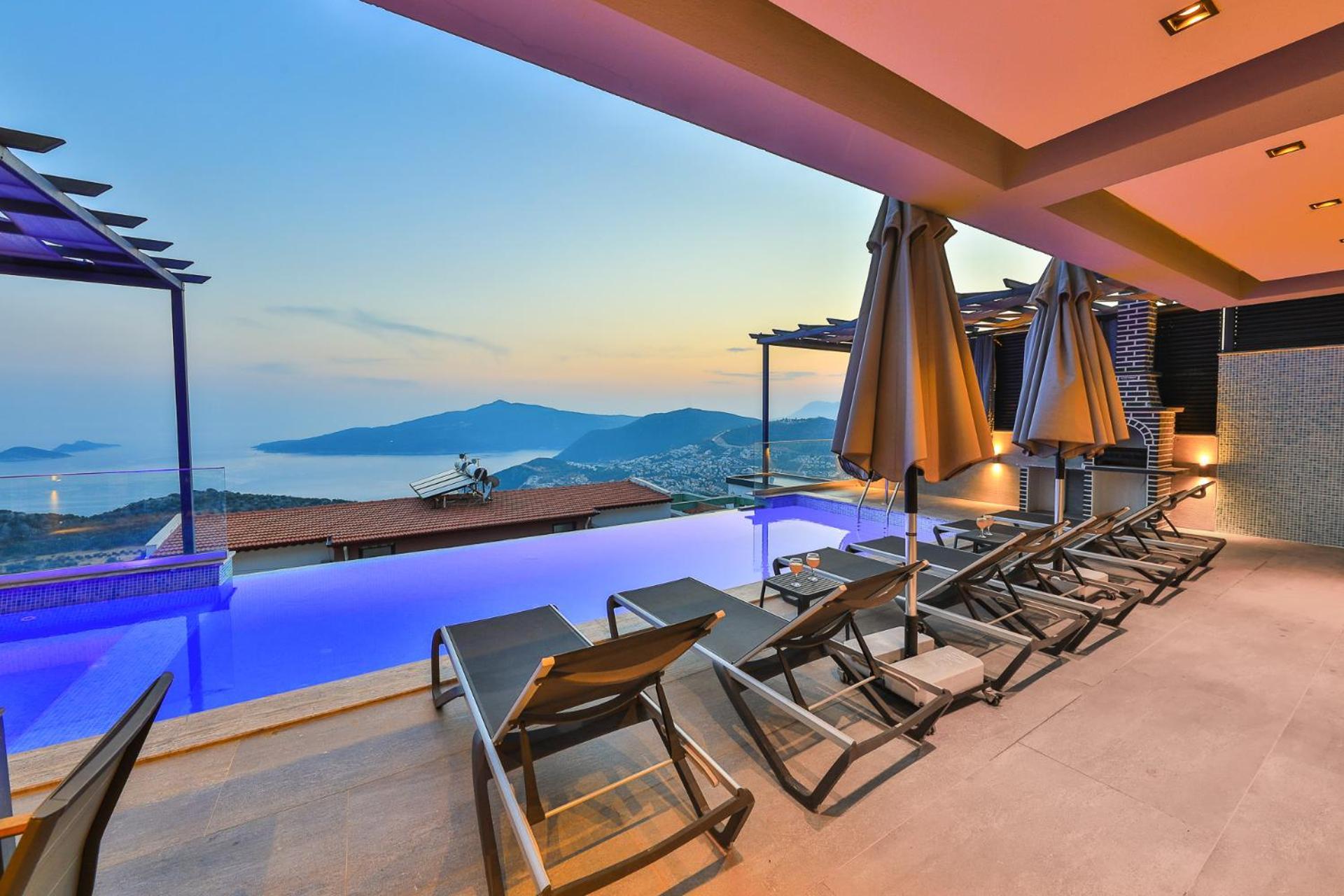 Kalkan Villa Beauty Honeymoon คาช ภายนอก รูปภาพ