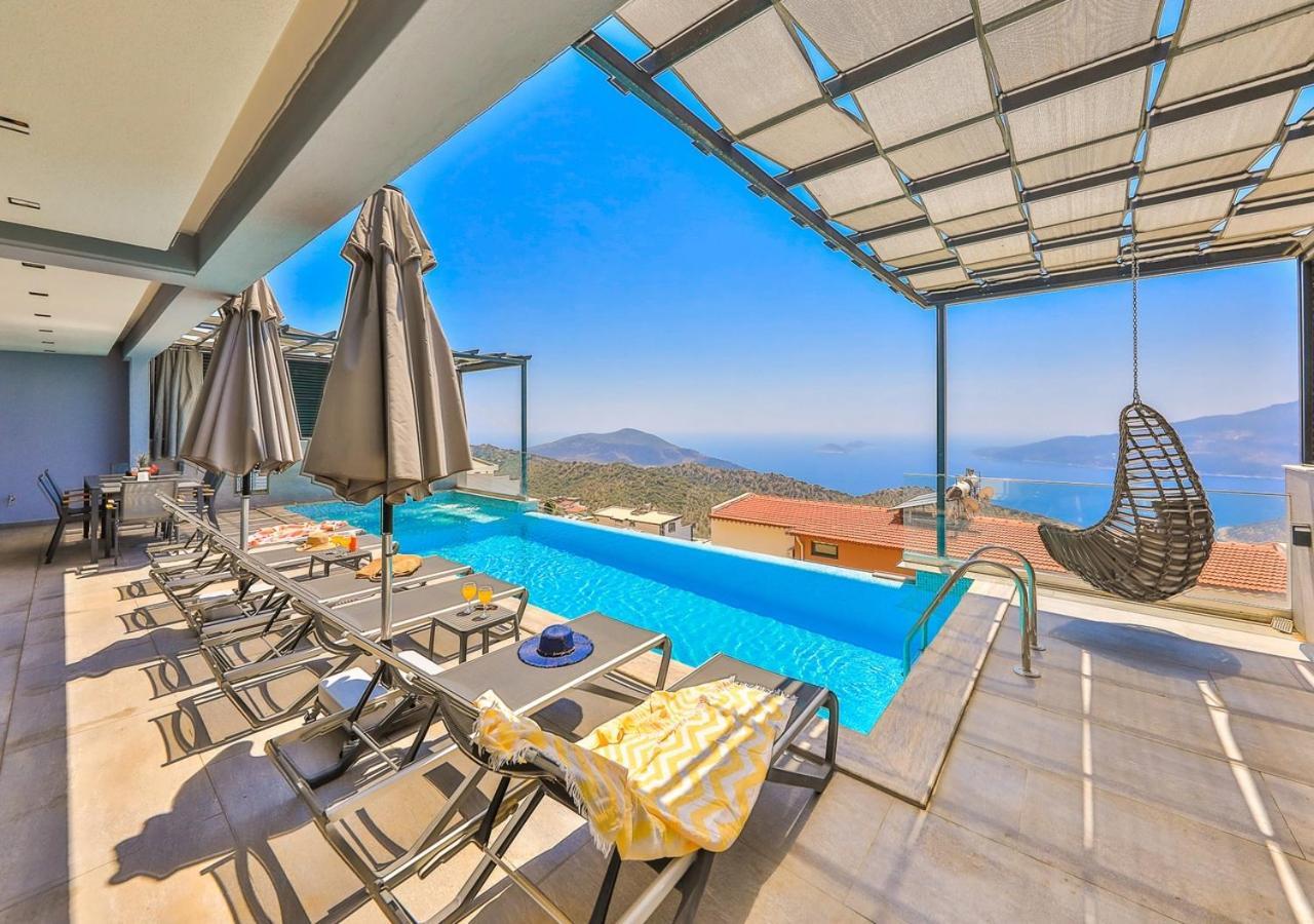 Kalkan Villa Beauty Honeymoon คาช ภายนอก รูปภาพ