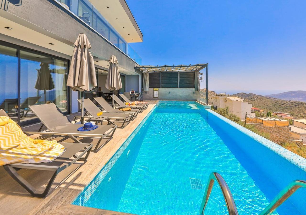 Kalkan Villa Beauty Honeymoon คาช ภายนอก รูปภาพ