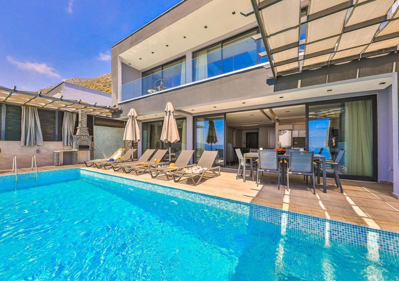 Kalkan Villa Beauty Honeymoon คาช ภายนอก รูปภาพ