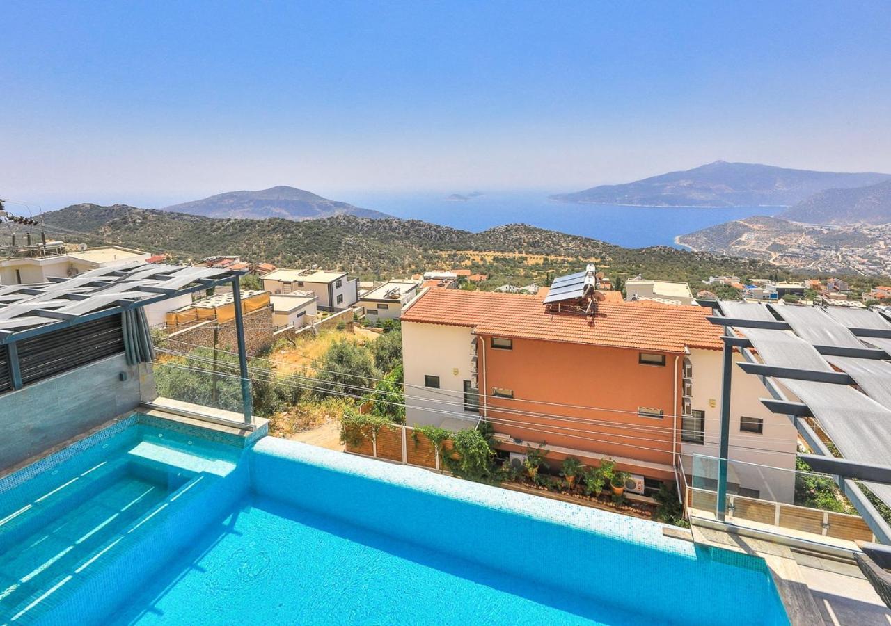Kalkan Villa Beauty Honeymoon คาช ภายนอก รูปภาพ